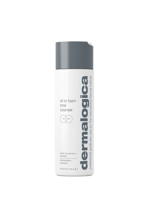 Dermalogica Oil to Foam Total Cleanser 250ml + free post + free samples