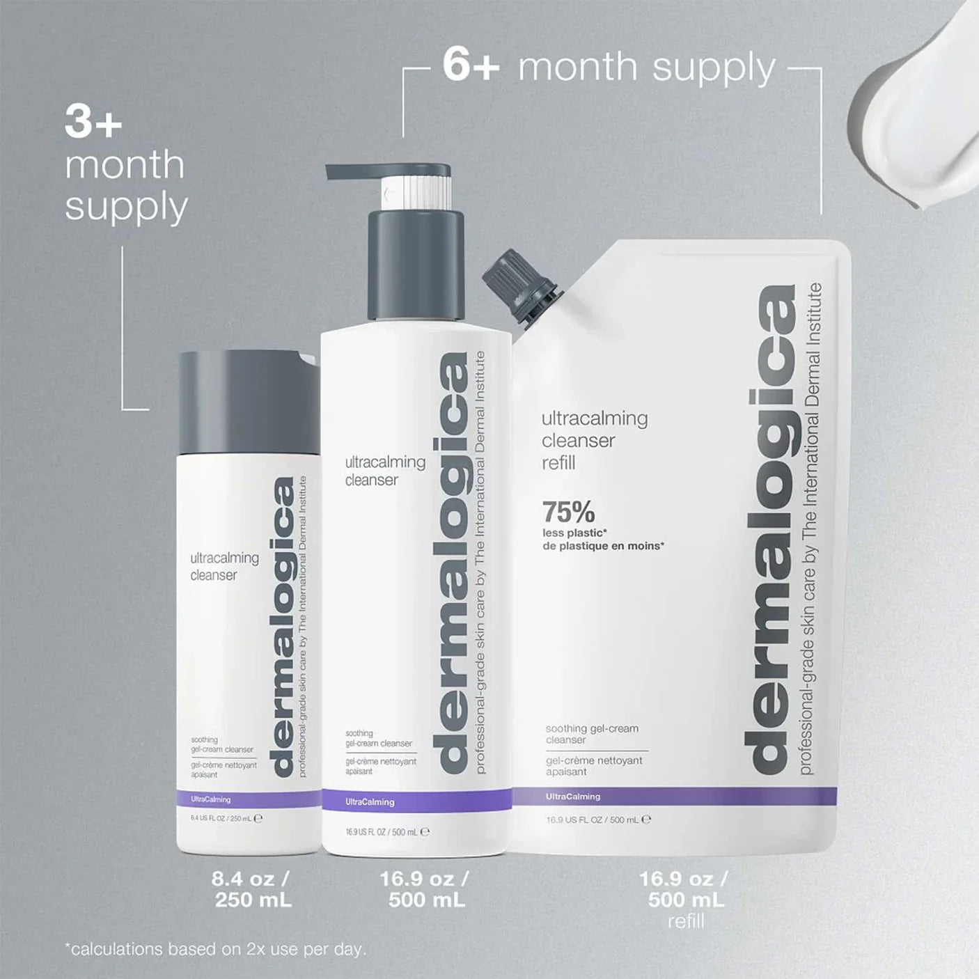 Dermalogica Ultracalming Cleanser Refill 500ml + free samples + free post