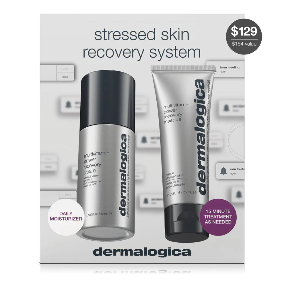 Stressed skin  recovery system + free samples + free post