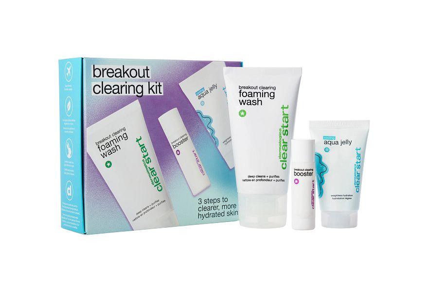 Dermalogica Clear Start Breakout Clearing Skin Kit + free post + free samples